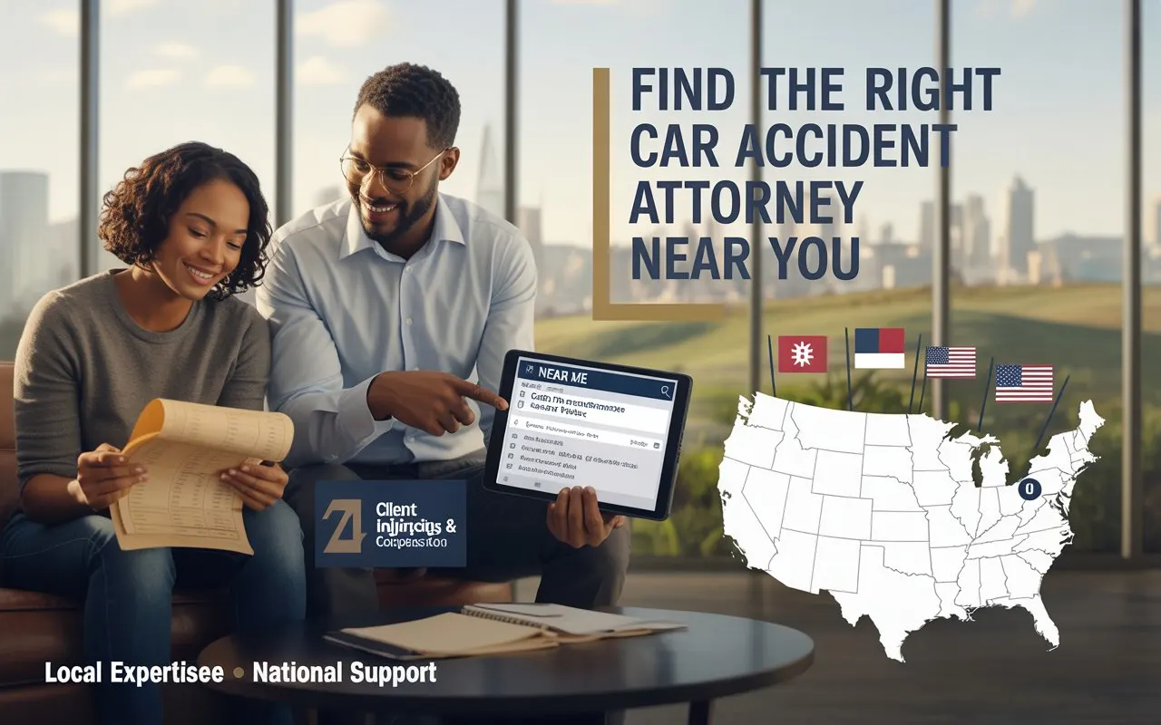 Find the Right Car Accident Attorney Near You