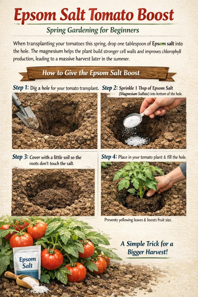 Epsom Salt Tomato Boost