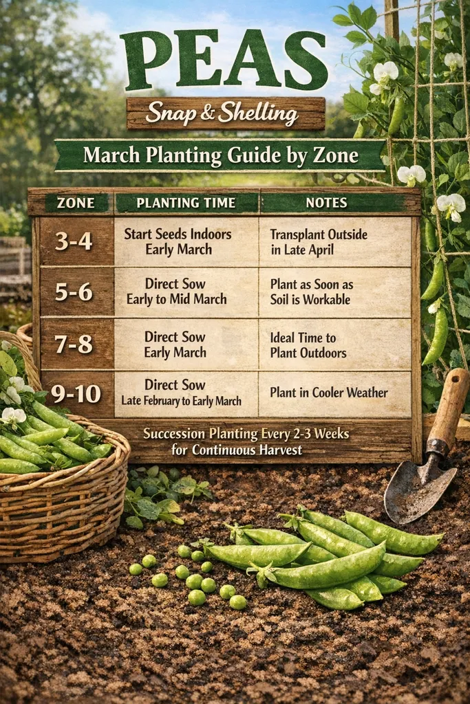 Peas Snap Or Shelling