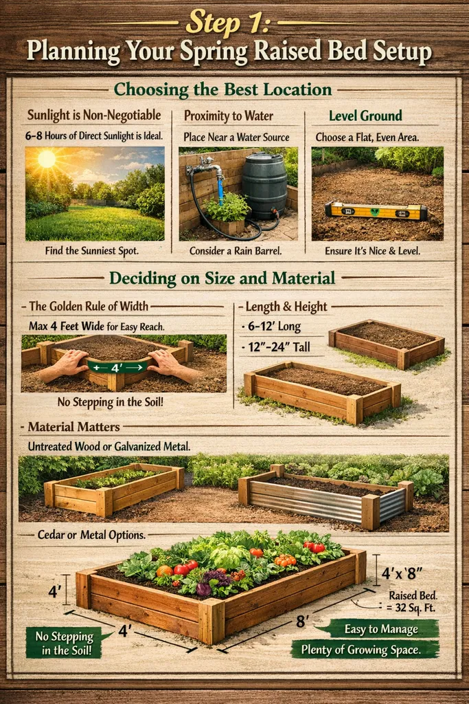 Planning Your Spring Raised Bed Setup