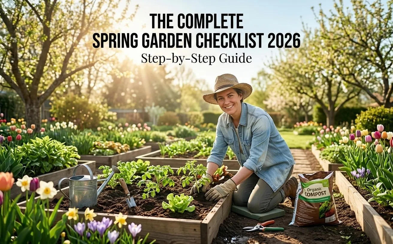 The Complete Spring Garden Checklist 2026: A Step-by-Step Guide for a Lush Landscape